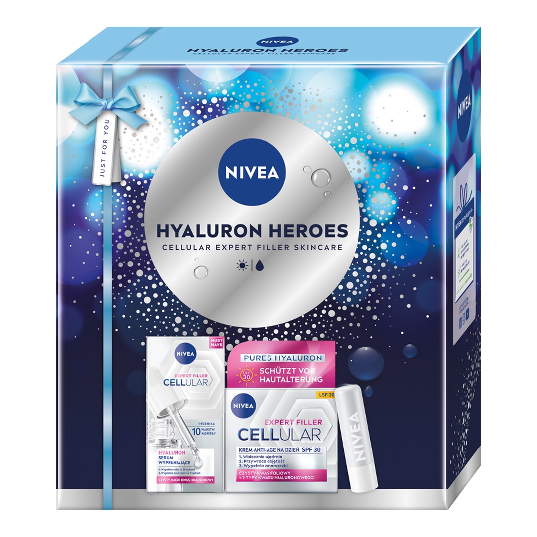 NIVEA HYALURON HEROES darčeková sada pre ženy