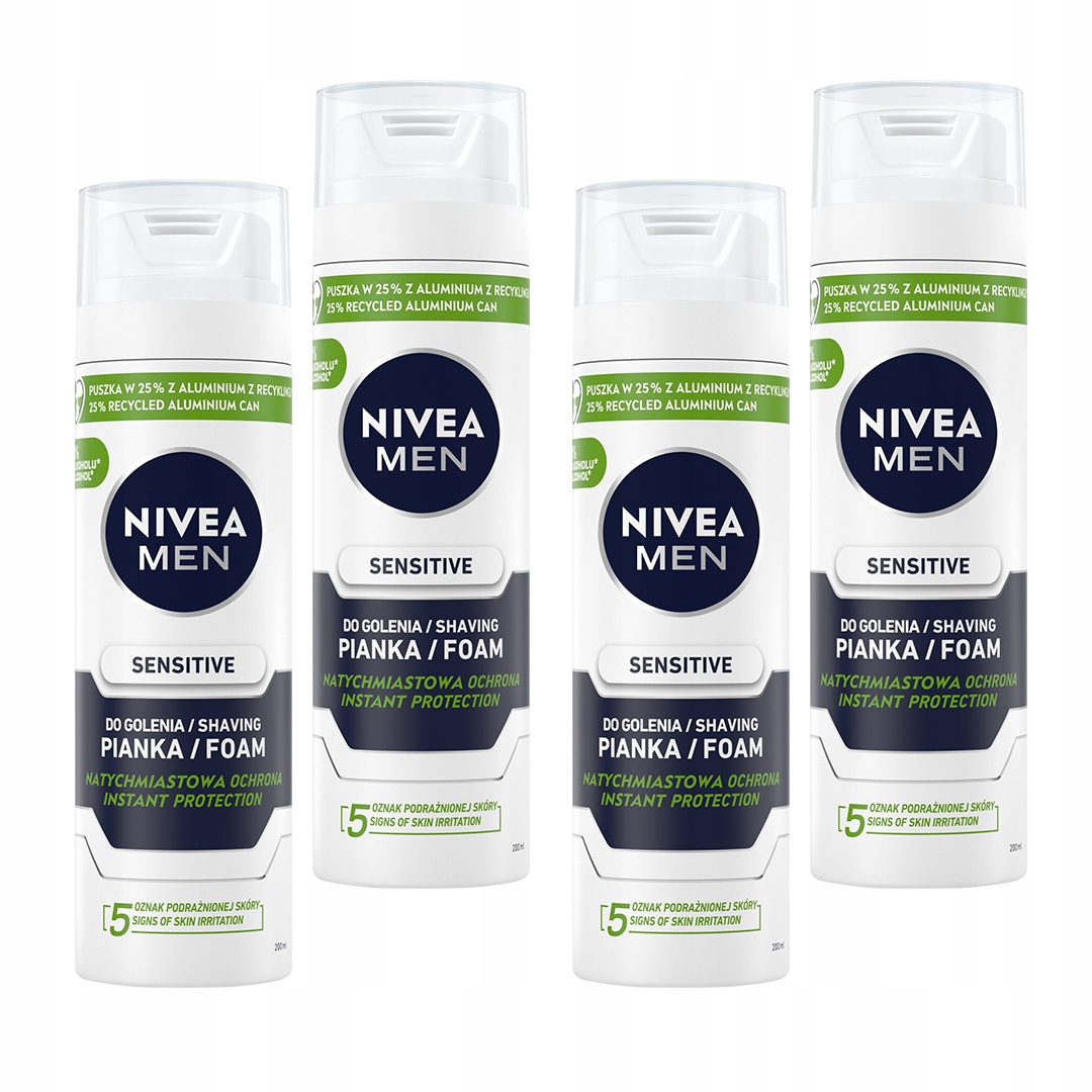 NIVEA MEN Sensitive pena na holenie 200 ml