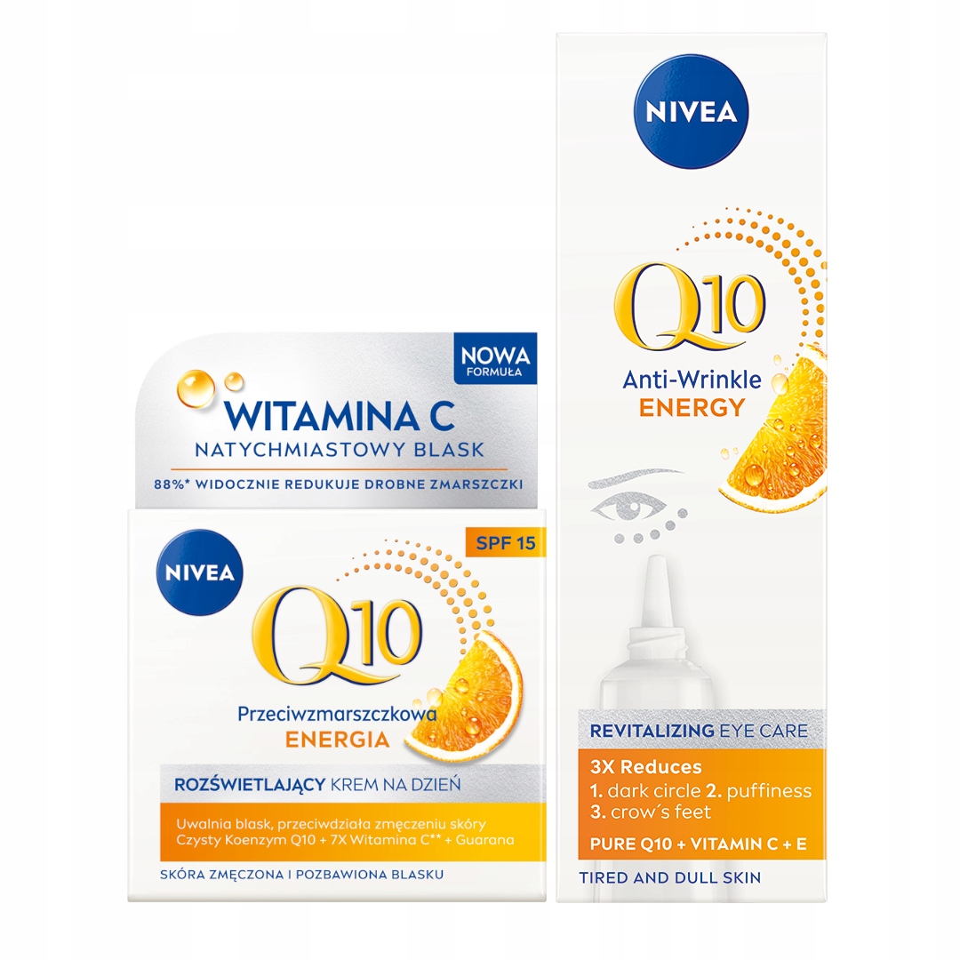 NIVEA Q10 ENERGY denný krém proti vráskam, 50 ml