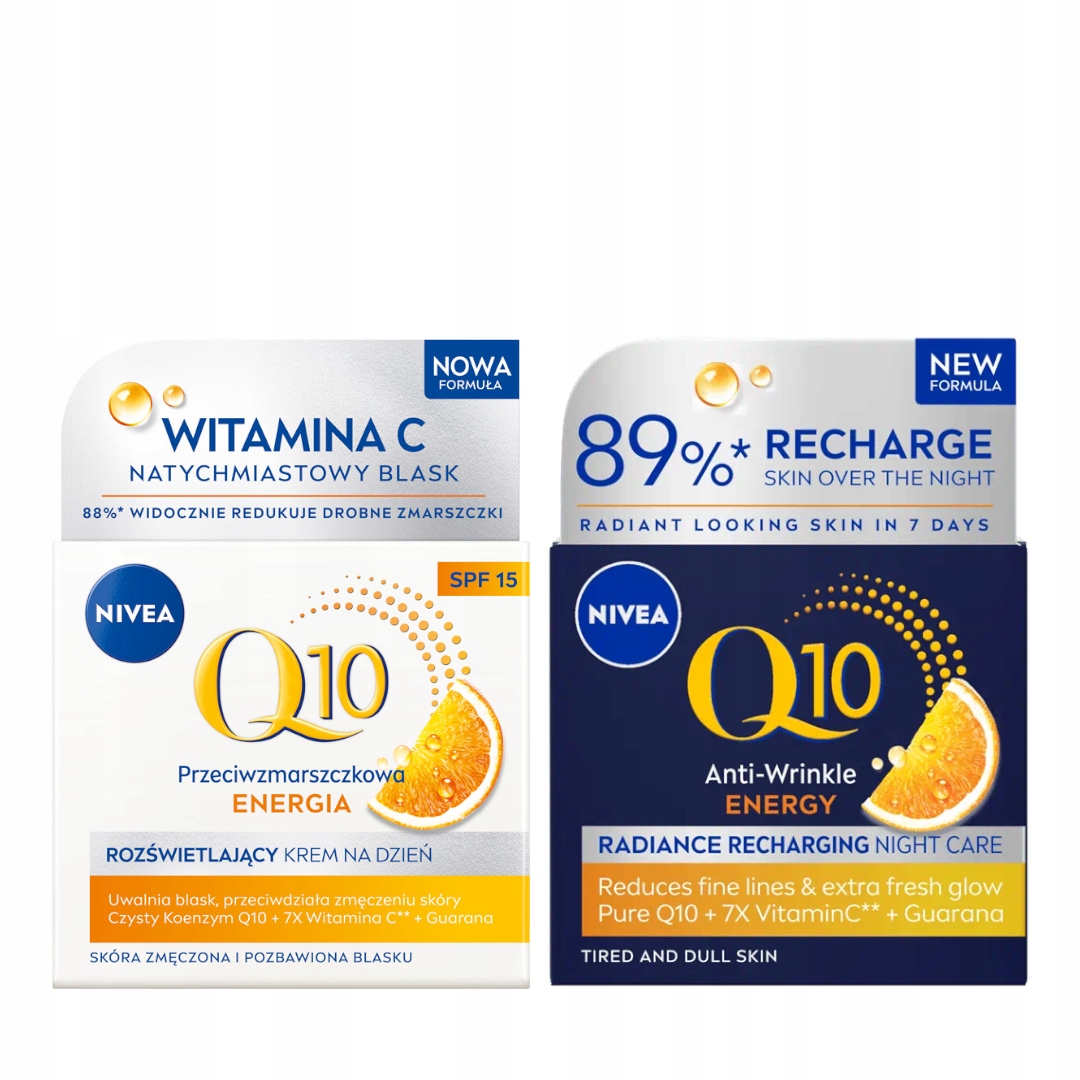 NIVEA Q10 ENERGY denný krém proti vráskam, 50 ml