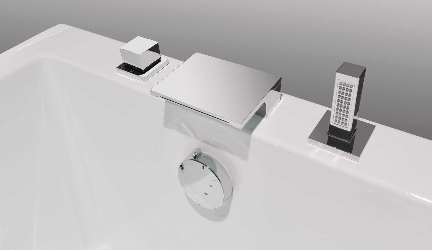 Novellini Tub Battery Tri diery Fly 2