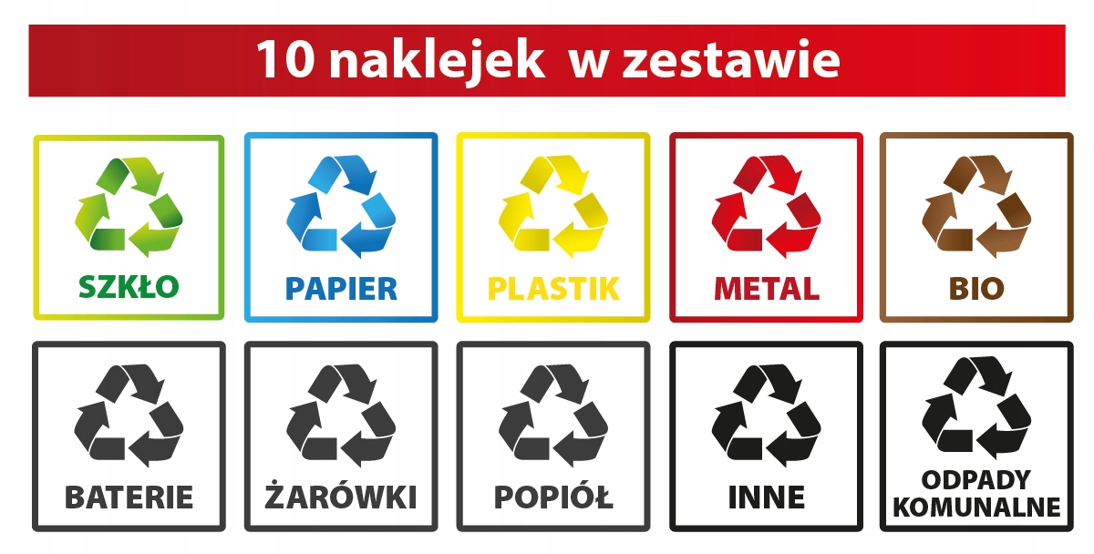 TROJNÁLEPKY ODPADKOVÝ KOŠÍK 16cm súprava
