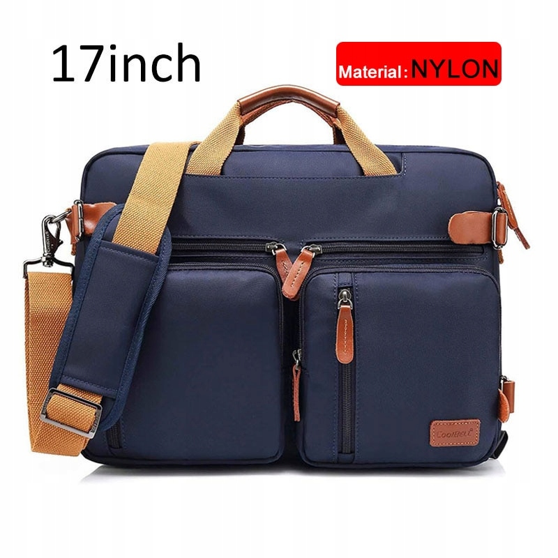 17in Blue Nylon 15.6 17 '' Pánsky vodotesný priečinok