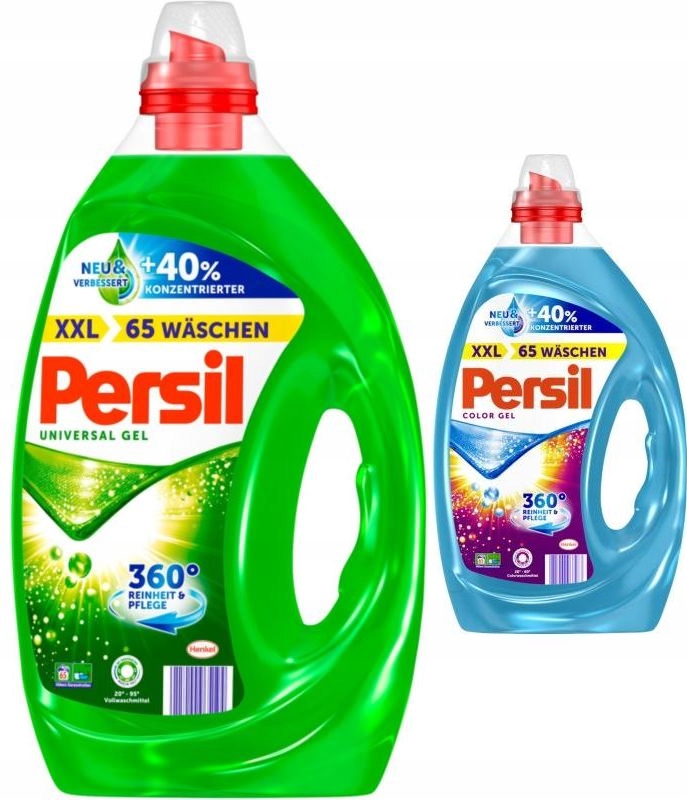 Prací gél - Nemecký Persil Color + univerzálny gél 130-260
