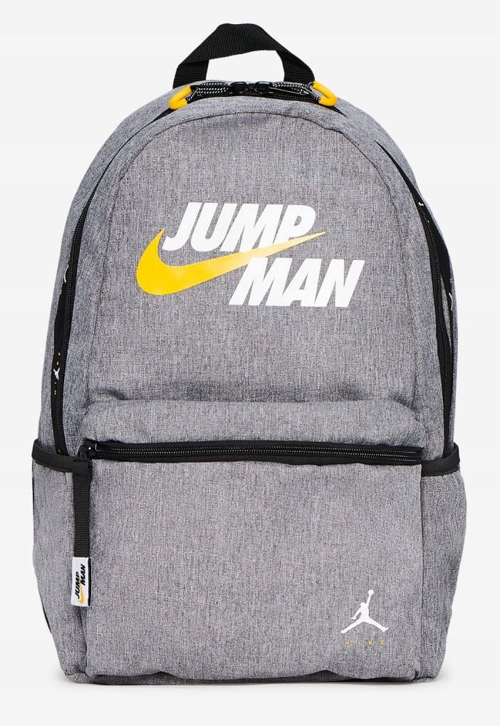 Nike Sports batoh Jan Jumpman čierny, šedý, žltý