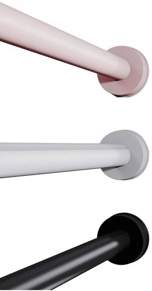 Moderná teleskopická sprchová opona