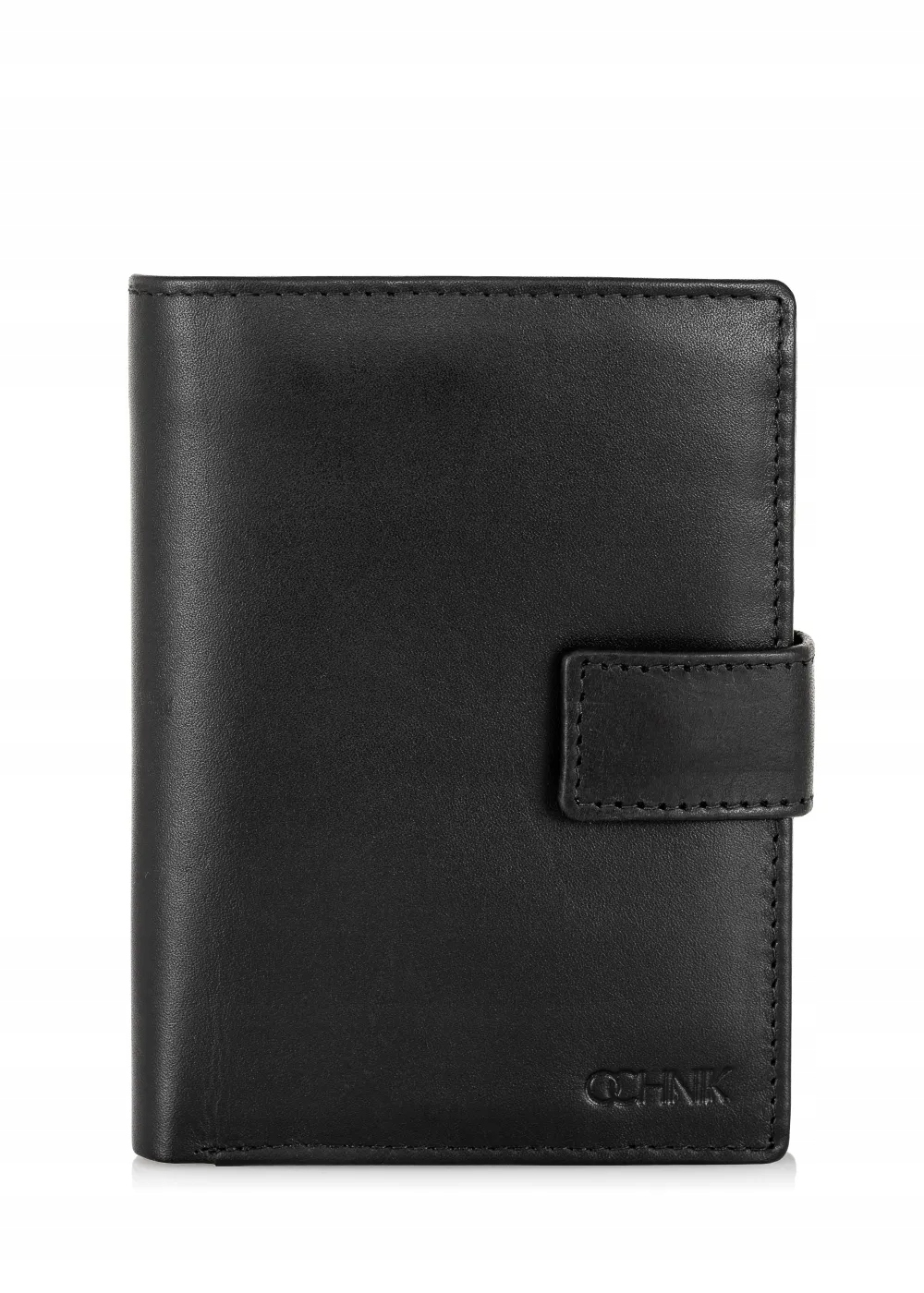 Peňaženka - Ochnik Portfit Prírodné kožené čierne Porms -0460 - Pánsky produkt