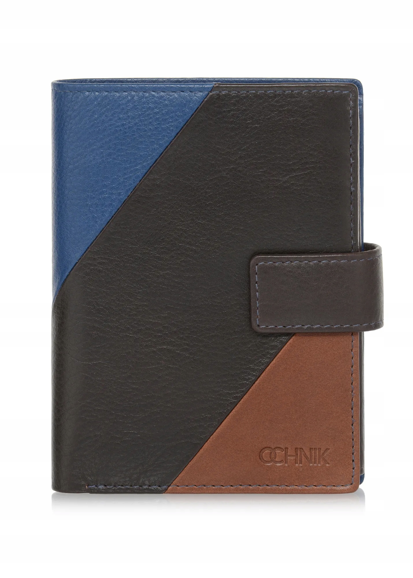 Peňaženka - Ochnik Portfólio Prírodné kožené kože Multi -Colored Porms -0503 -Pánsky produkt