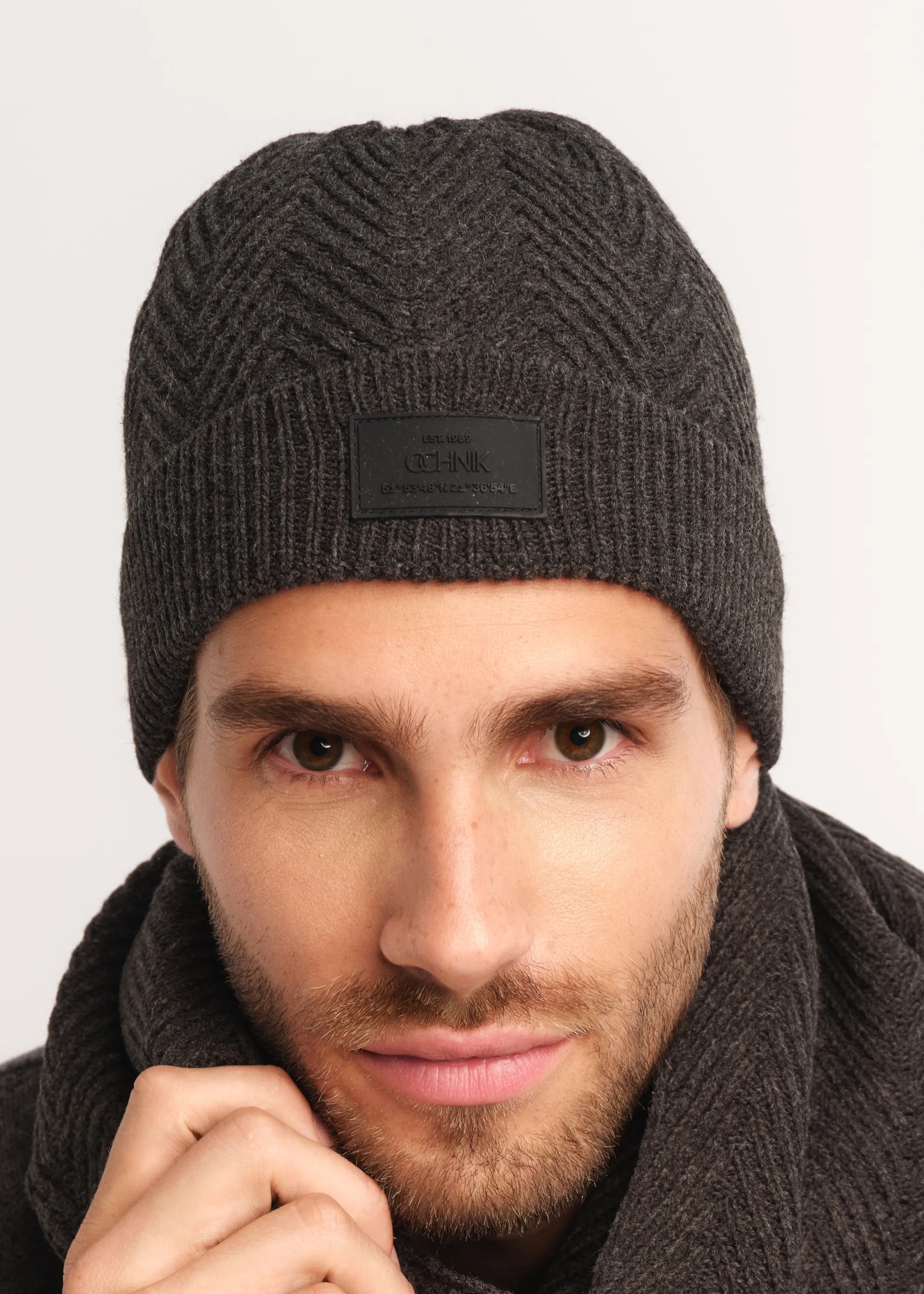 Zimná čiapka Beanie Ochnik Gray. Universal