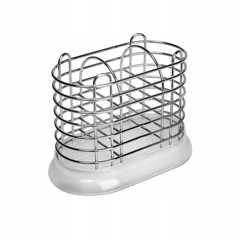 Cutter Cutlery Stand so základňou bielej ocele