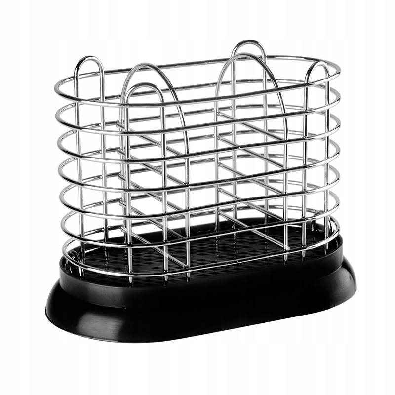 Cutter Cutlery Stand so základnou čiernou oceľou základňou