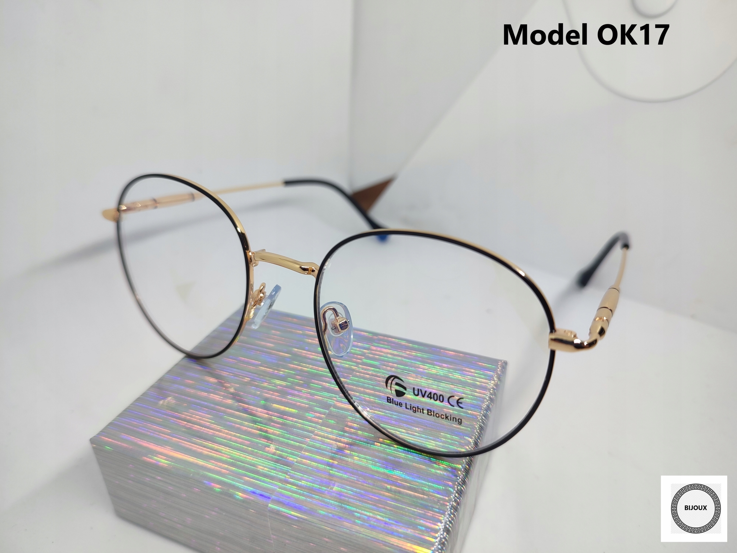 Nulové okuliare Ostatné | čierne, Golden Bijoux