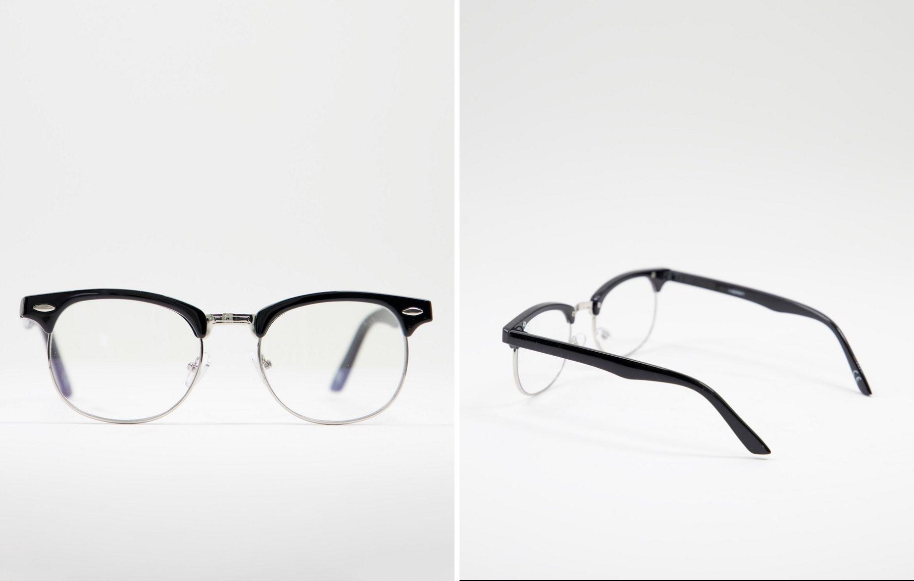 Nerdy Asos Design Gule Black Black
