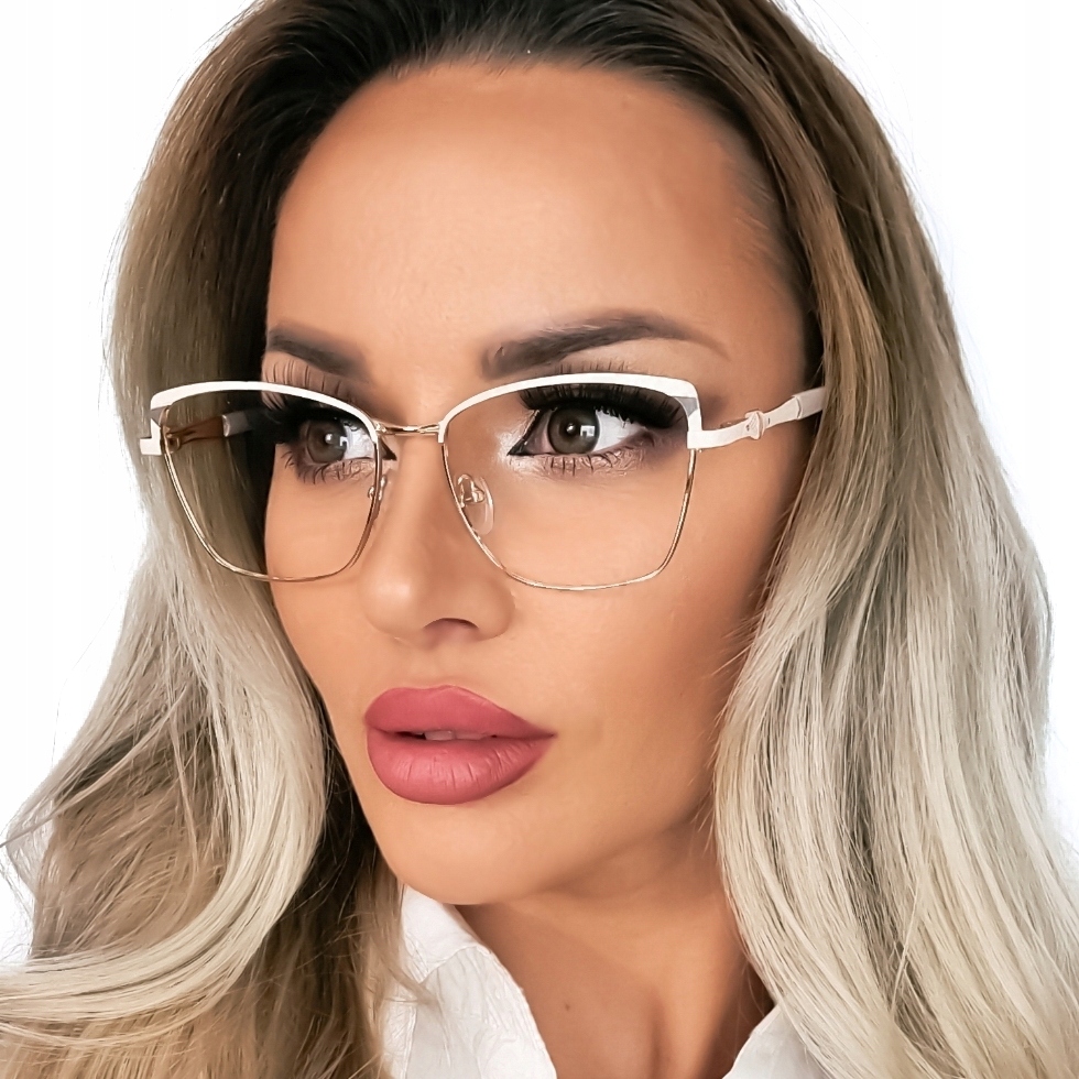 Nerdy Lux-Turbki White, Zlaté, zlaté okuliare