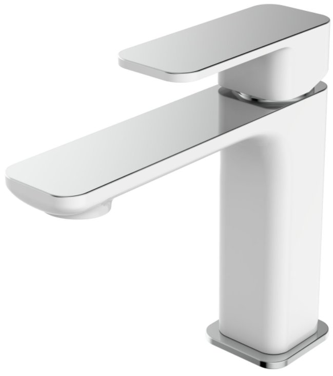Omnires Apure Washbasin Battery White AP2210 CRB
