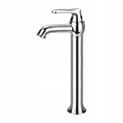 Omnires Art Deco High Chrome Washbasin faucet