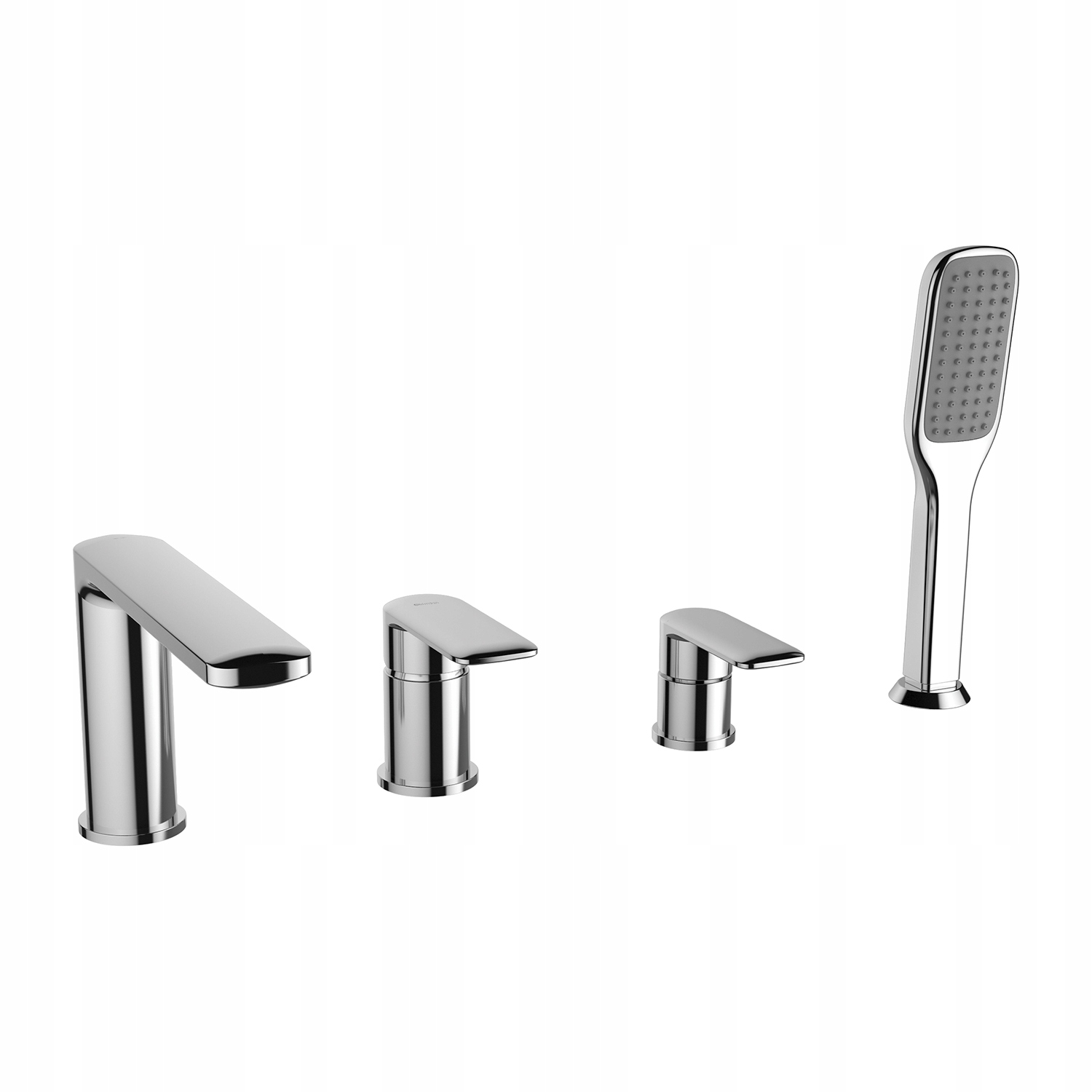 Omnires Ebro Bath Tub 4-Stted Chrome