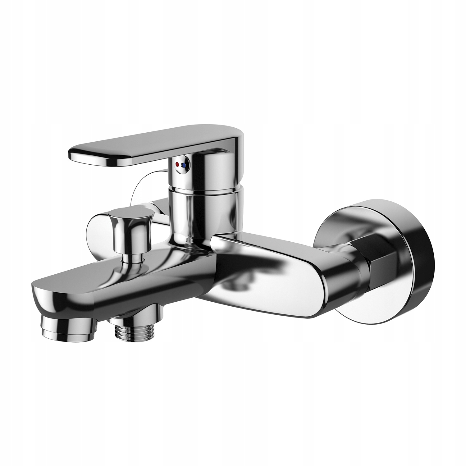 Omnires Ebro Bath Battery Chrome