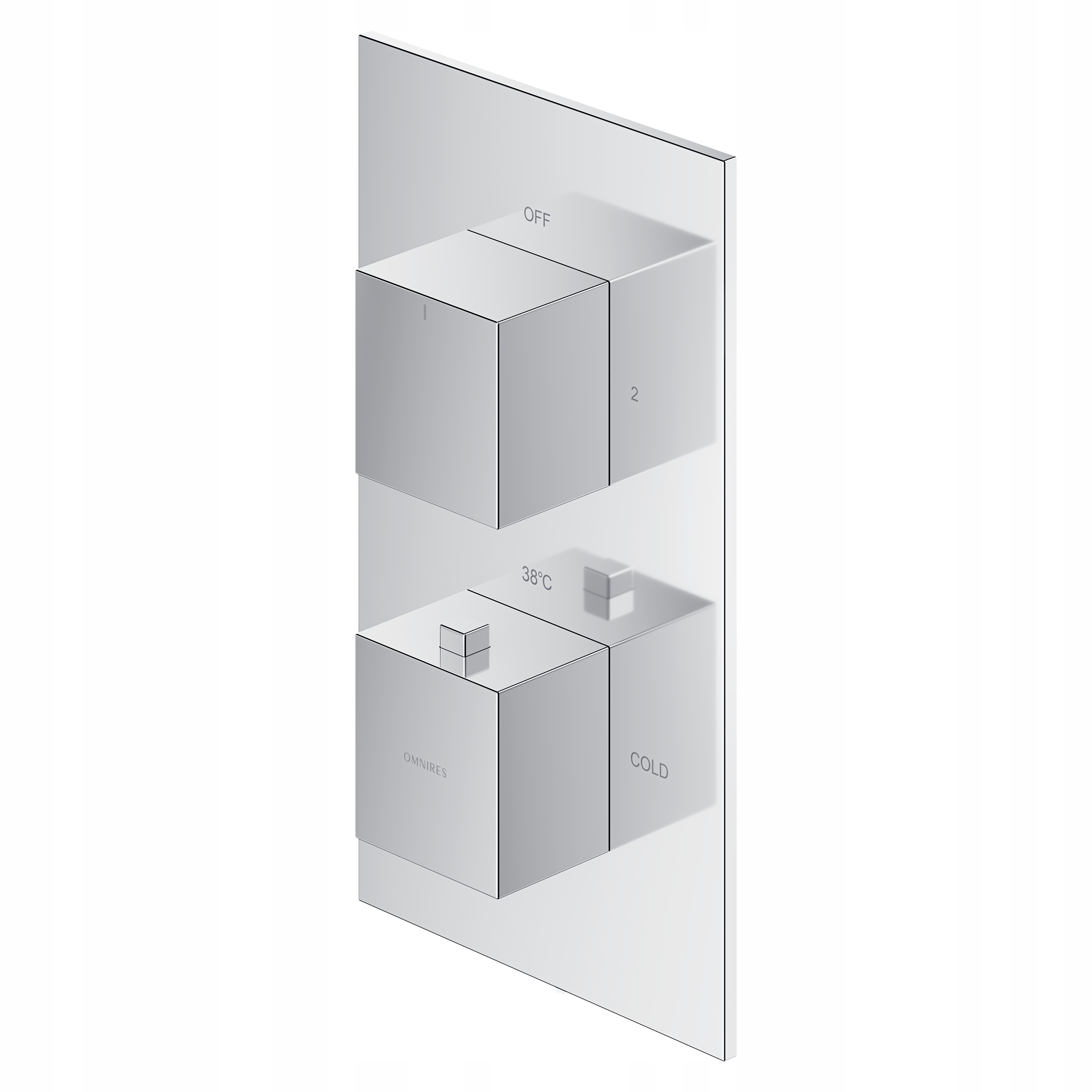 Omnires čerstvý FR7136Ro BAT termostat p/t 2-outfit