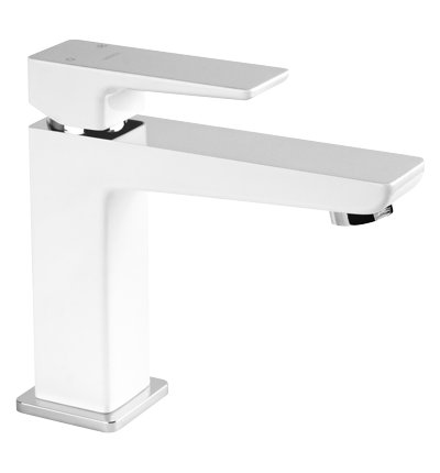Omnires Parma White Washbasin Battery PM7410 CRB