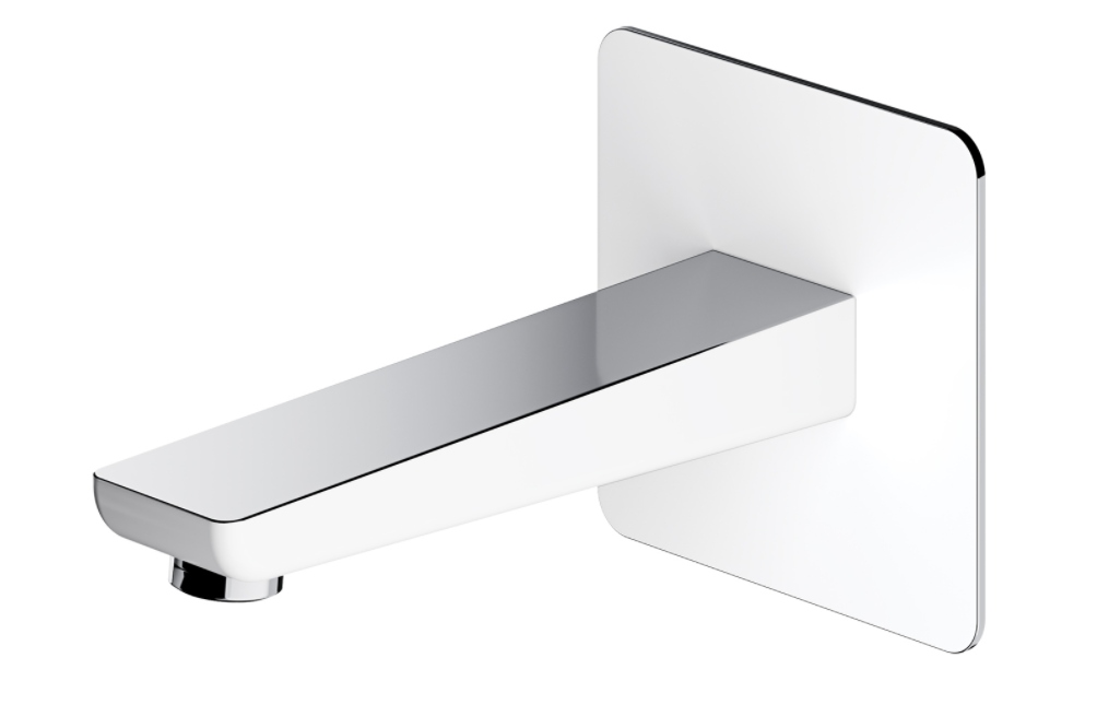 Omnires Parma Wall Bath Spout Chrome/Biela