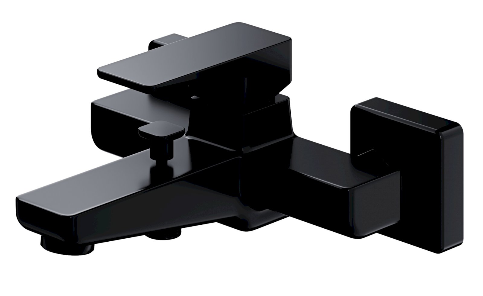 Omnires Parma Bath Tub, Black Mat PM7430BL