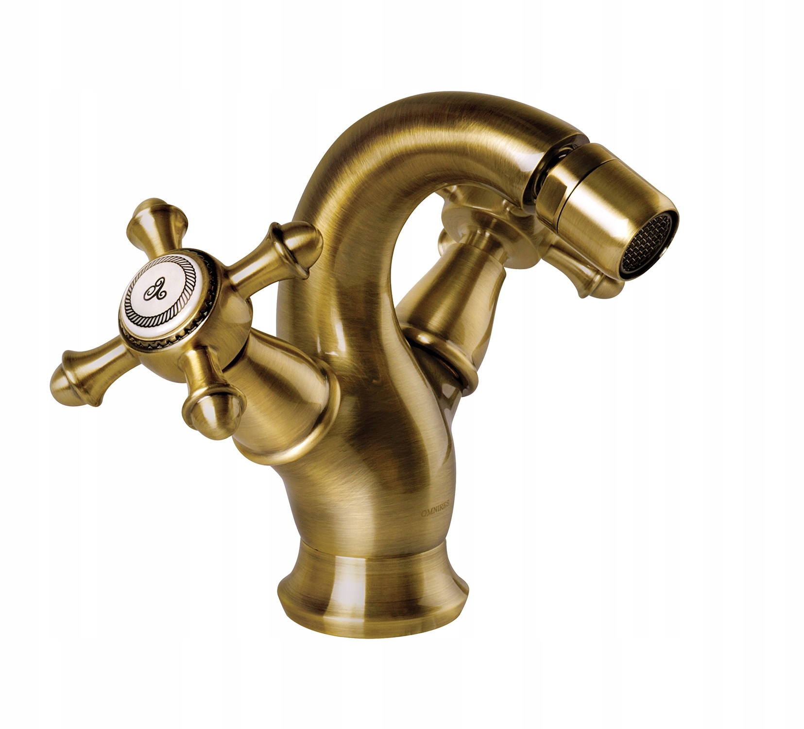 Omnires retro bidet batéria starožitný bronz
