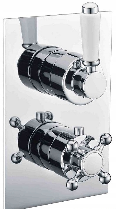 Omnires Retro Thermo. Chróm na sprchovú batériu