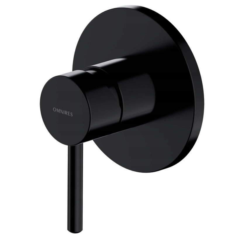 Omnires y Black Flush -Mounted Sprchova batéria