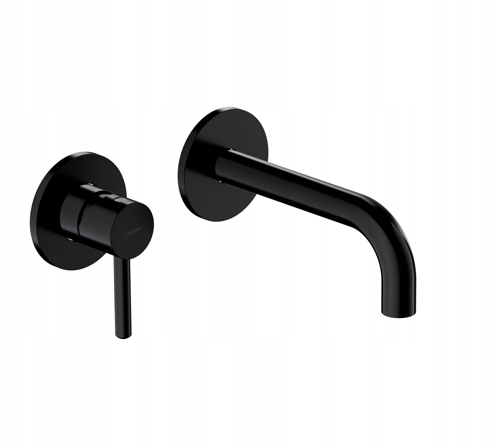 Omnires y čierny flush -Mountad Washbasin faucet