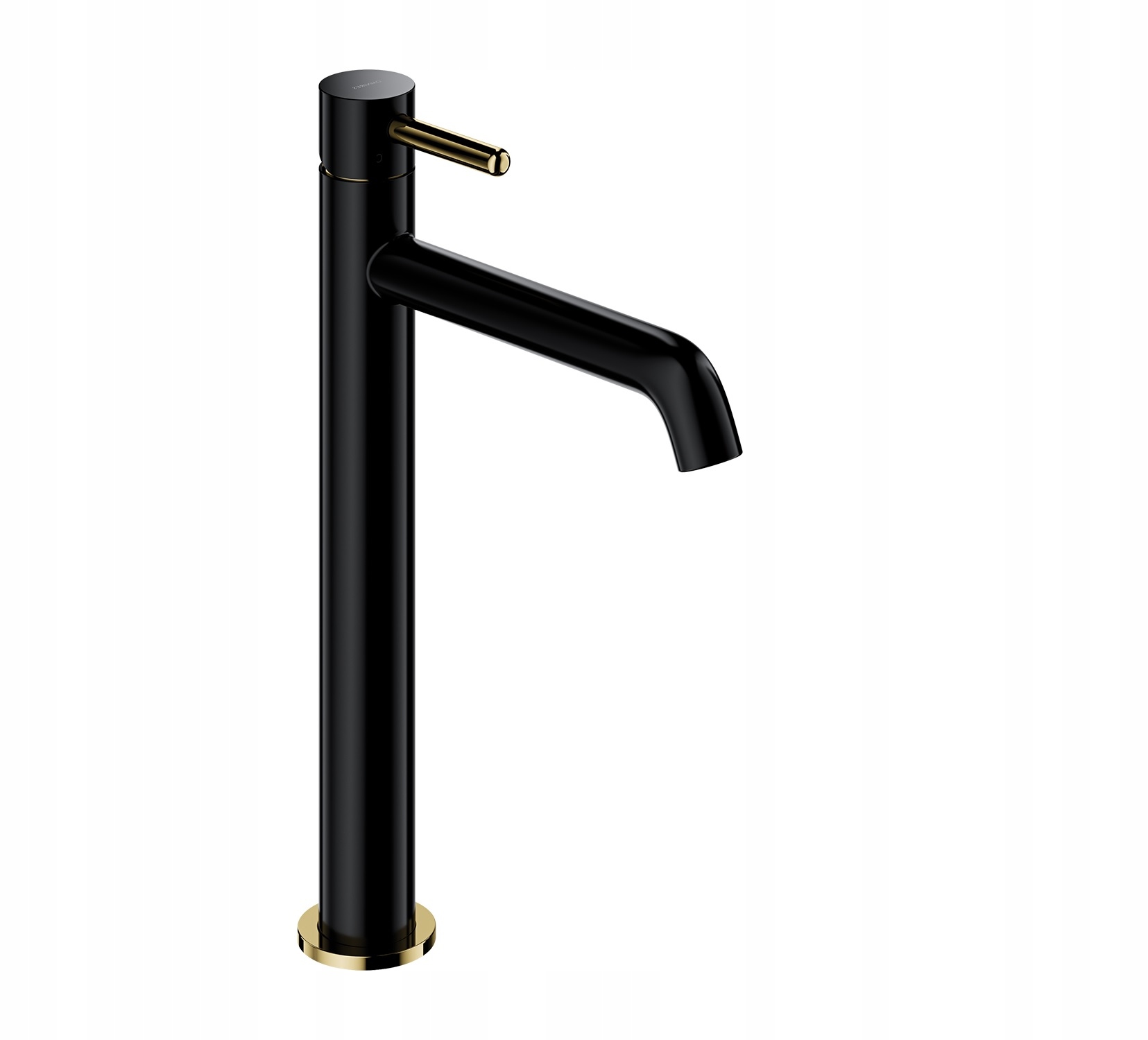 Omnires y High-Black High-White Washbasin faucet