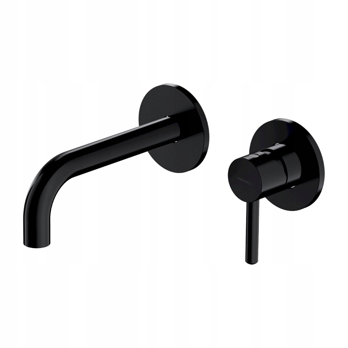 Omnires y Black Half -Half -Washbasin Battery1215Hbl