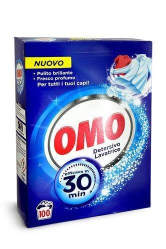 Prací prášok - OMO detervivo Lavatrice - 5 kg - 100 umývaní.