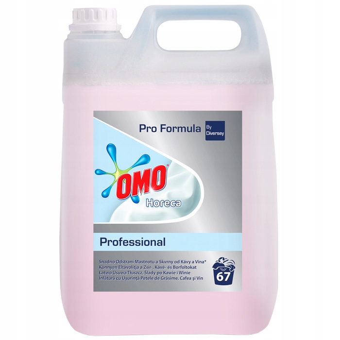 Prací gél - OMO HORECA Pracový gél Konečným 67 Umyte 5L