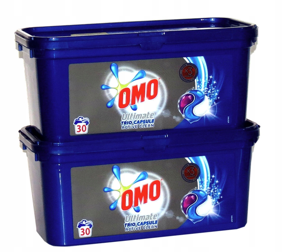 Pracie kapsuly a tablety - OMO pracie kapsule Ultimate Active Clean 60 ks