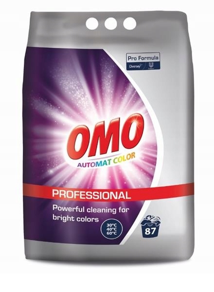 Prací prášok - OMO prací prášok PROFESSIONAL 7 kg 87 prací farba