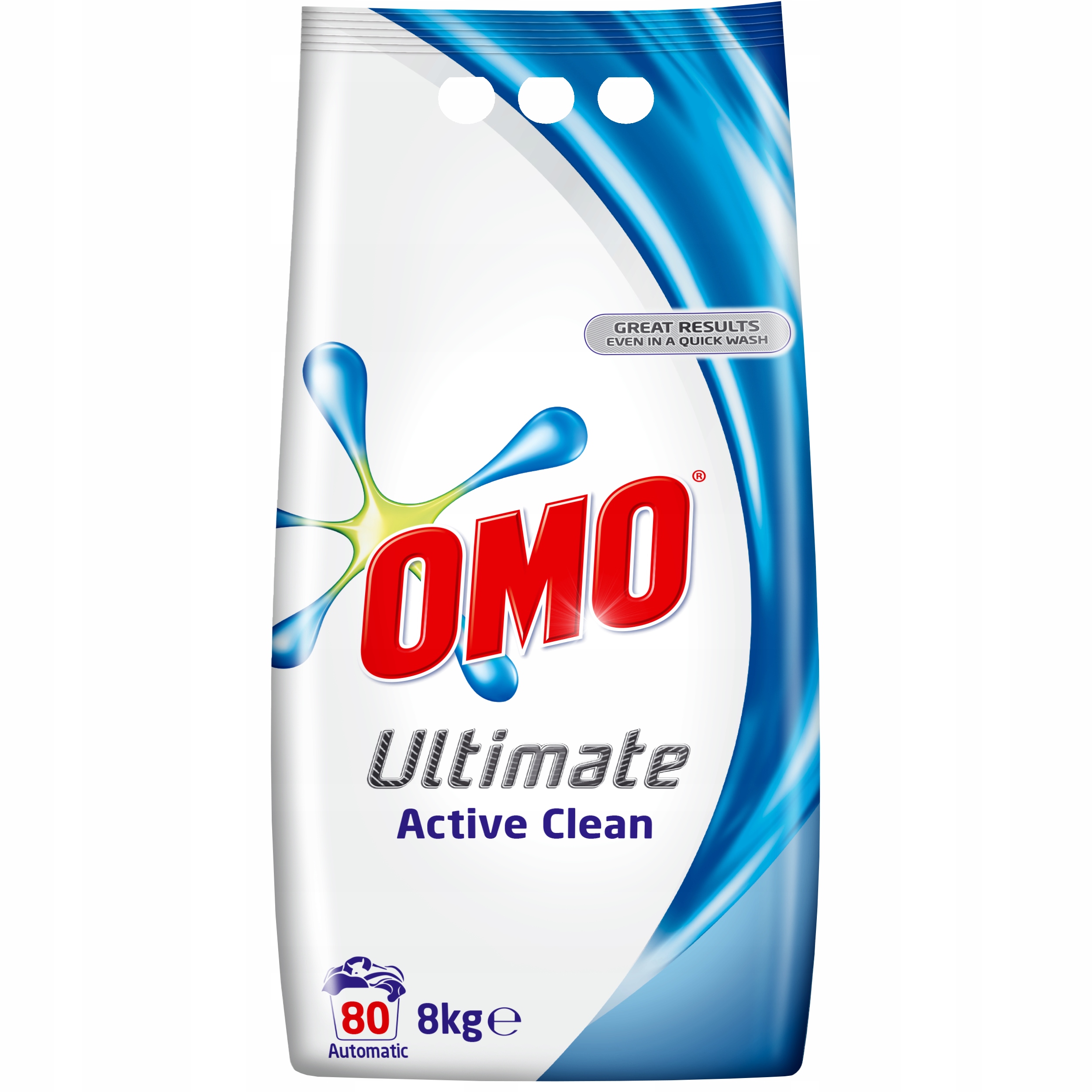 Prací prášok - OMO konečný aktívny čistý prášok 8 kg 80p