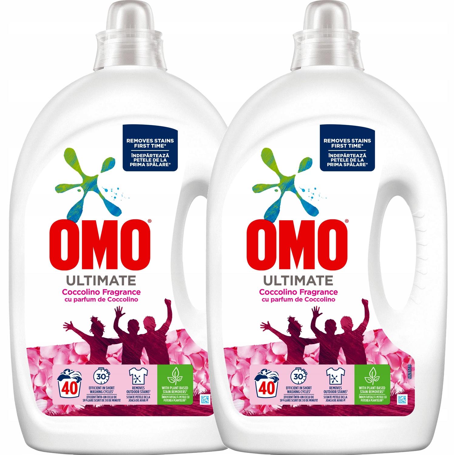 Prací gél - OMO Ultimate Coccolino Pracový gél 2x2 L 80 WASCE