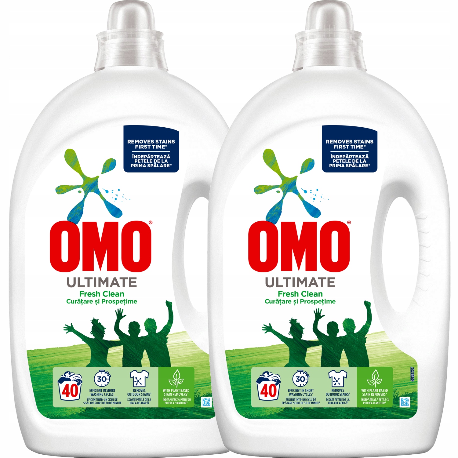 Prací gél - OMO konečný čerstvý čistý pranie gél 2x2 l 80pr