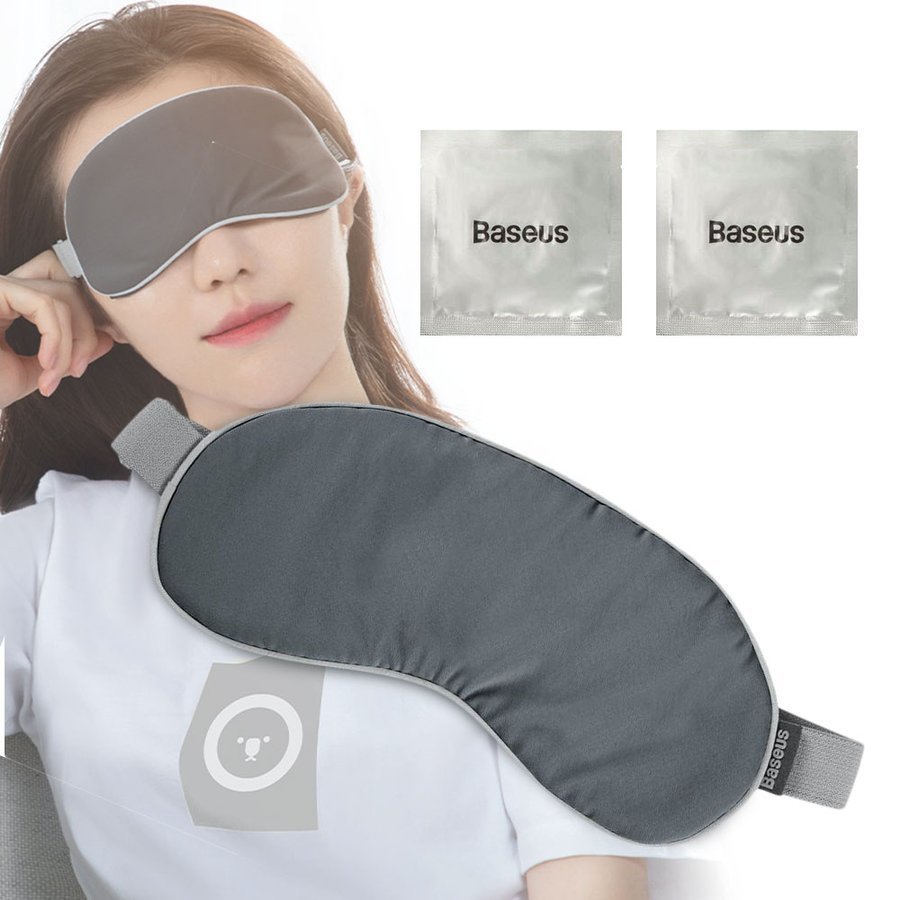 Maska na spanie - Baseus Thermal Cotton Band Grey