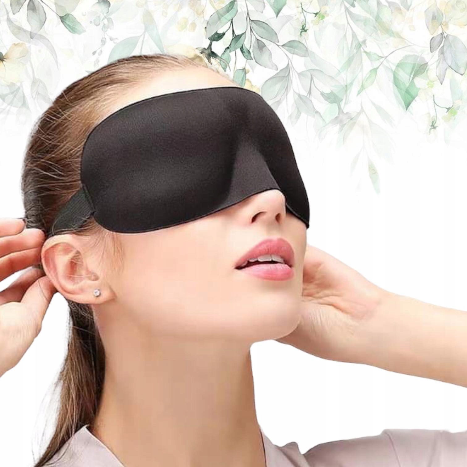 Maska na spanie - Bginvest Eye Band Bgginvest Eye Band 3d Black