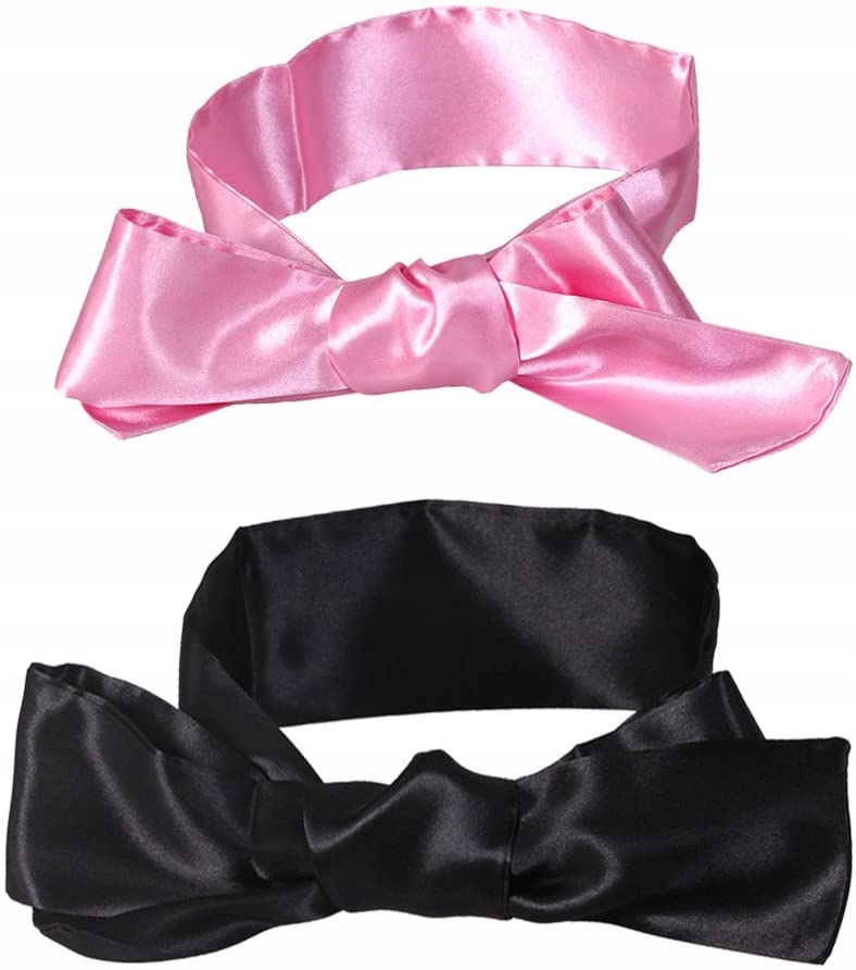 Maska na spanie - Luoem Eye Band, čierna, ružová