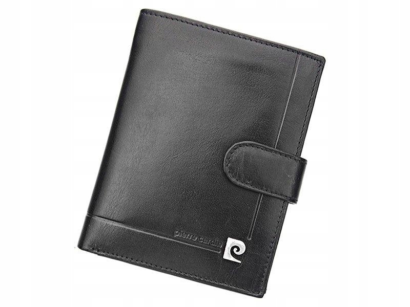 Peňaženka - Pierre cardin peňaženka Prírodná koža Čierna PM1 - Pánsky produkt