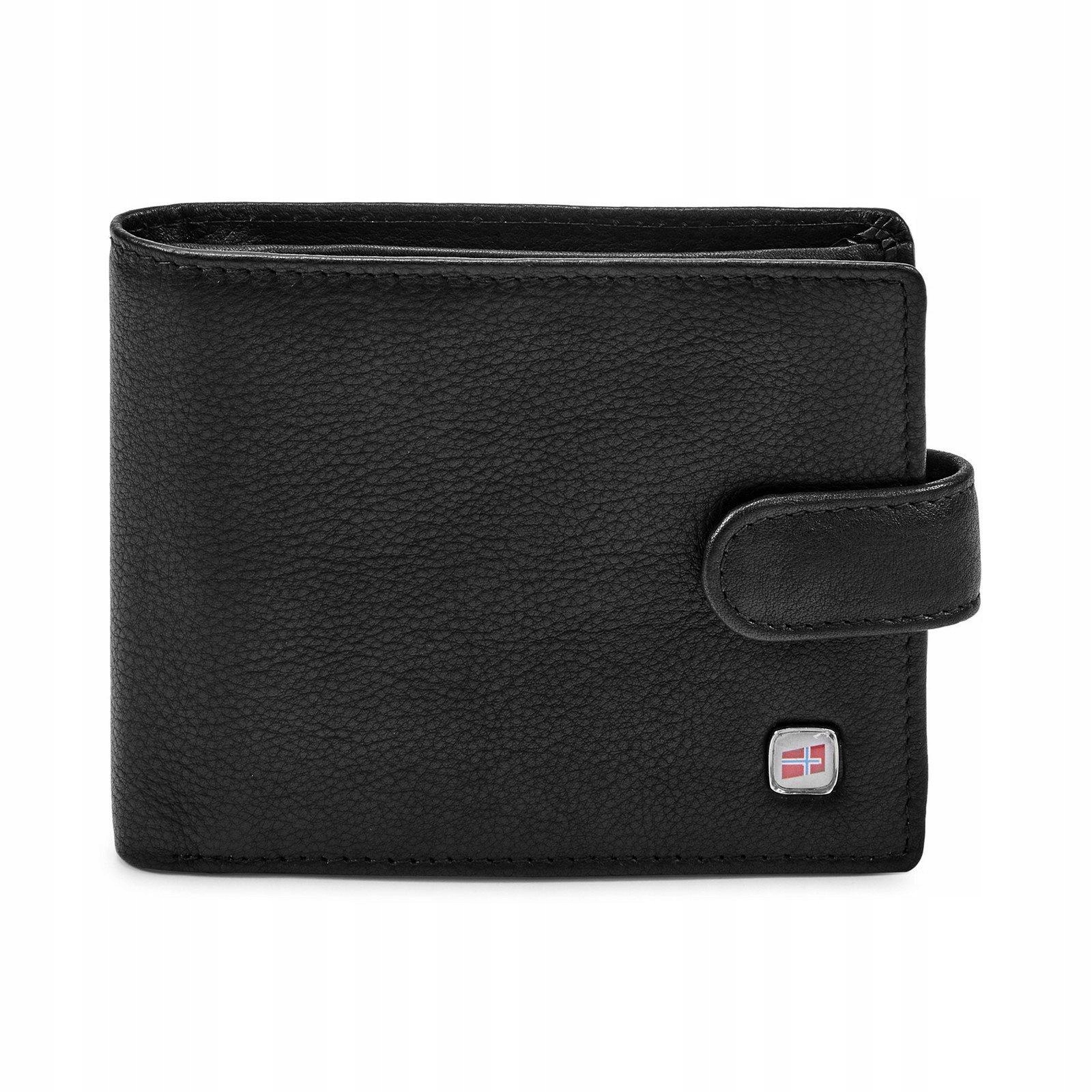 Peňaženka - Nordee Wallet Natural Leather Black GW -1953 - Pánsky produkt