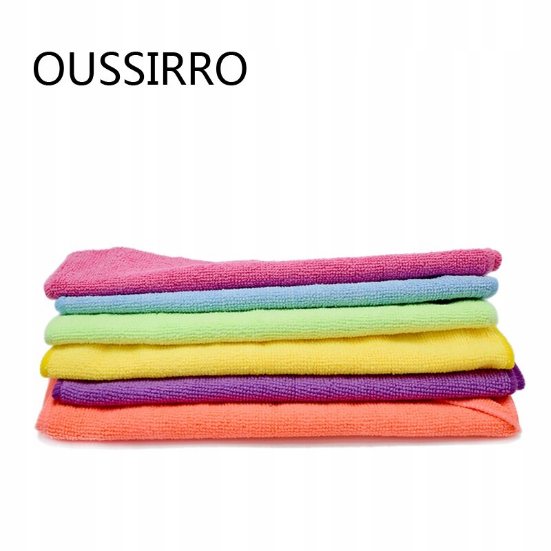 OUSSIRRO 6 kusov/párty Mikrofiber Absornt Abrasívne