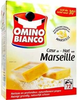 Prací prášok - OMINO BIANCO 72 Prašový prášok Marseille 7,2KG