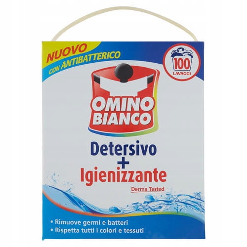 Prací  prášok - Omino Bianco Hygienický prášok 100P