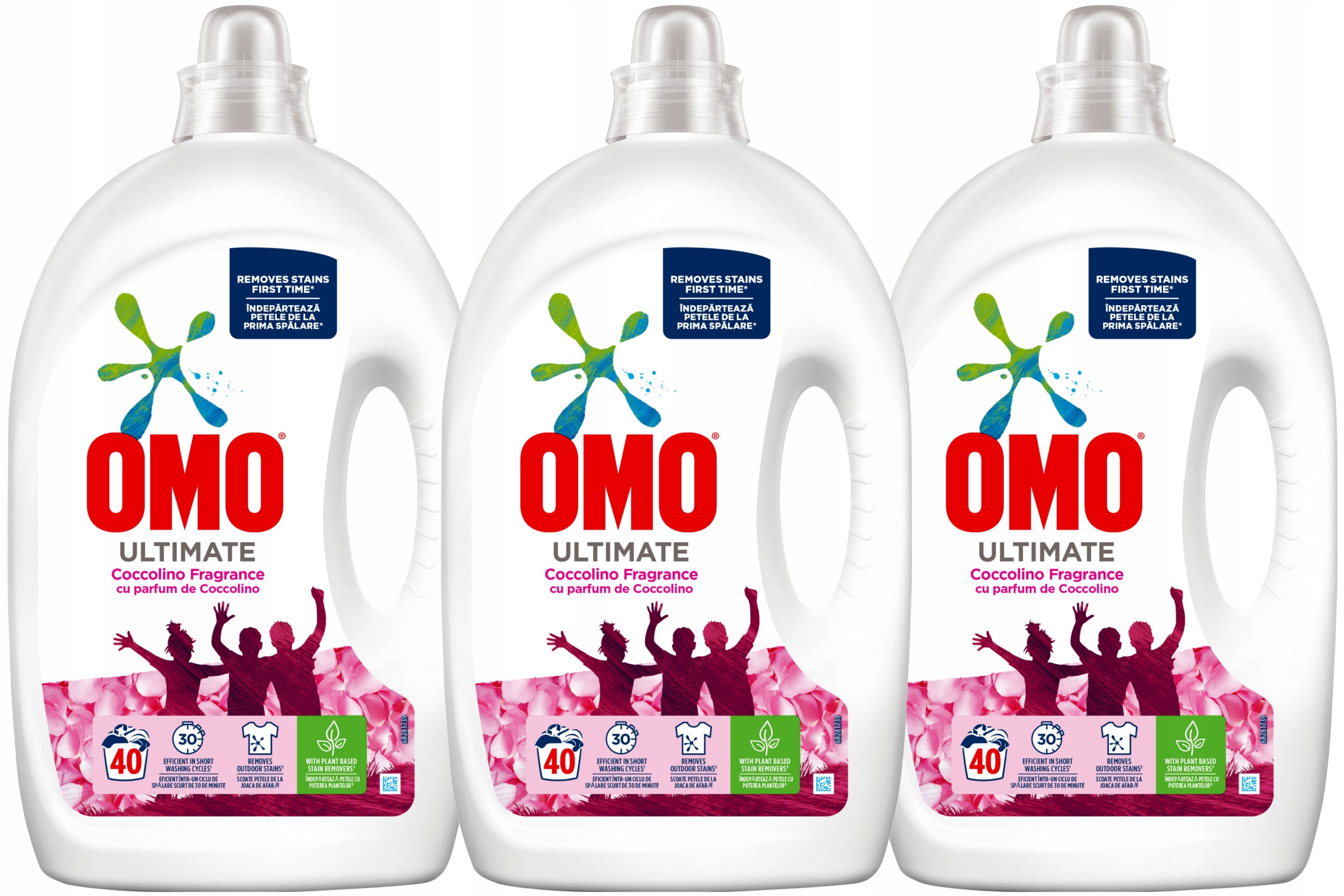 Prací gél - OMO Ultimate Coccolino Parfumed Gel 6L 120PR