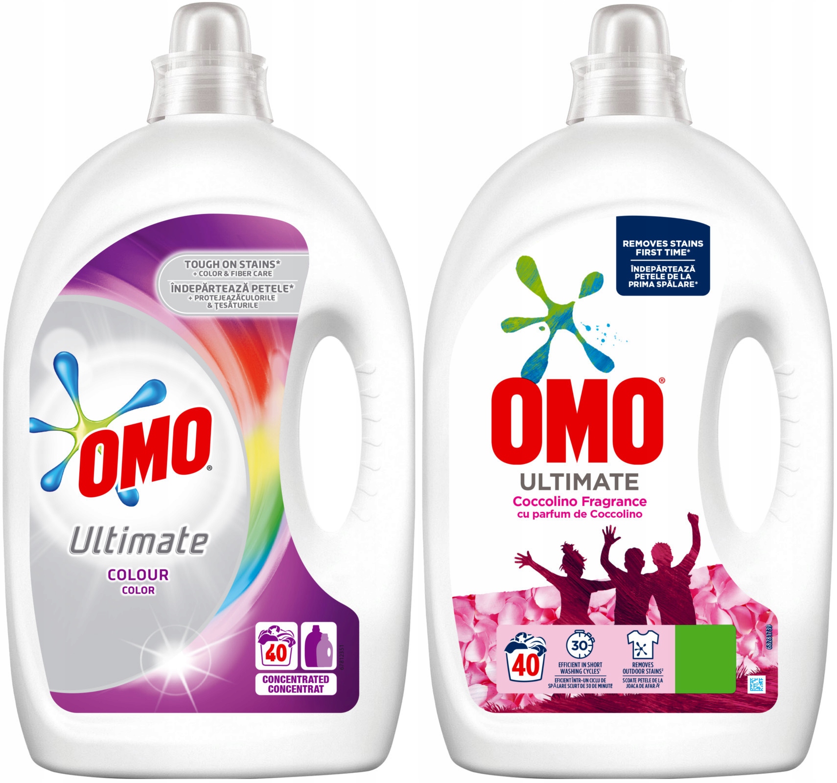 Prací gél - OMO Konečným pracieho gél 2 x 2L 80PR