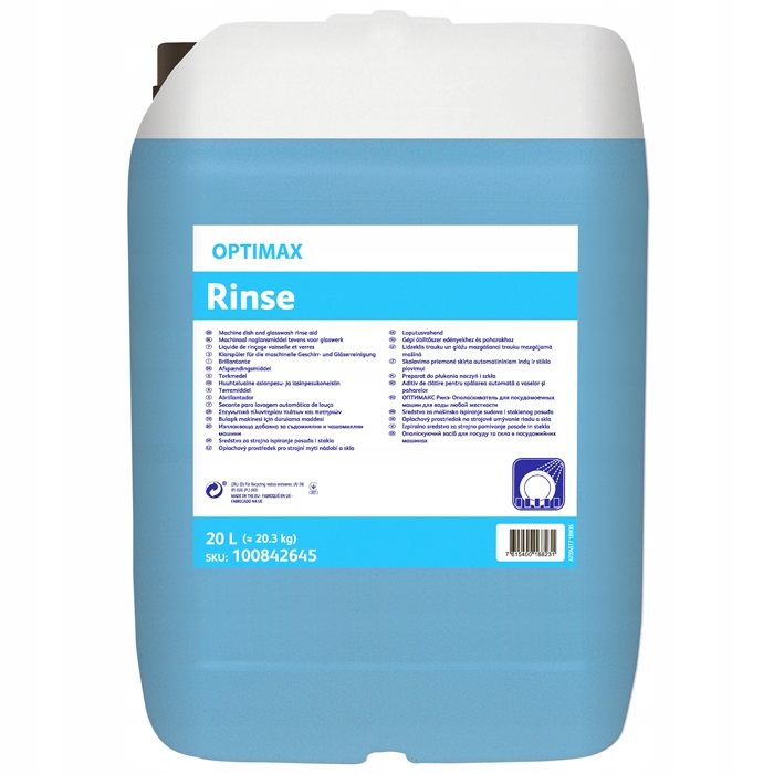 Optimax Opláchnite umývačku riadu pre umývačku riadu